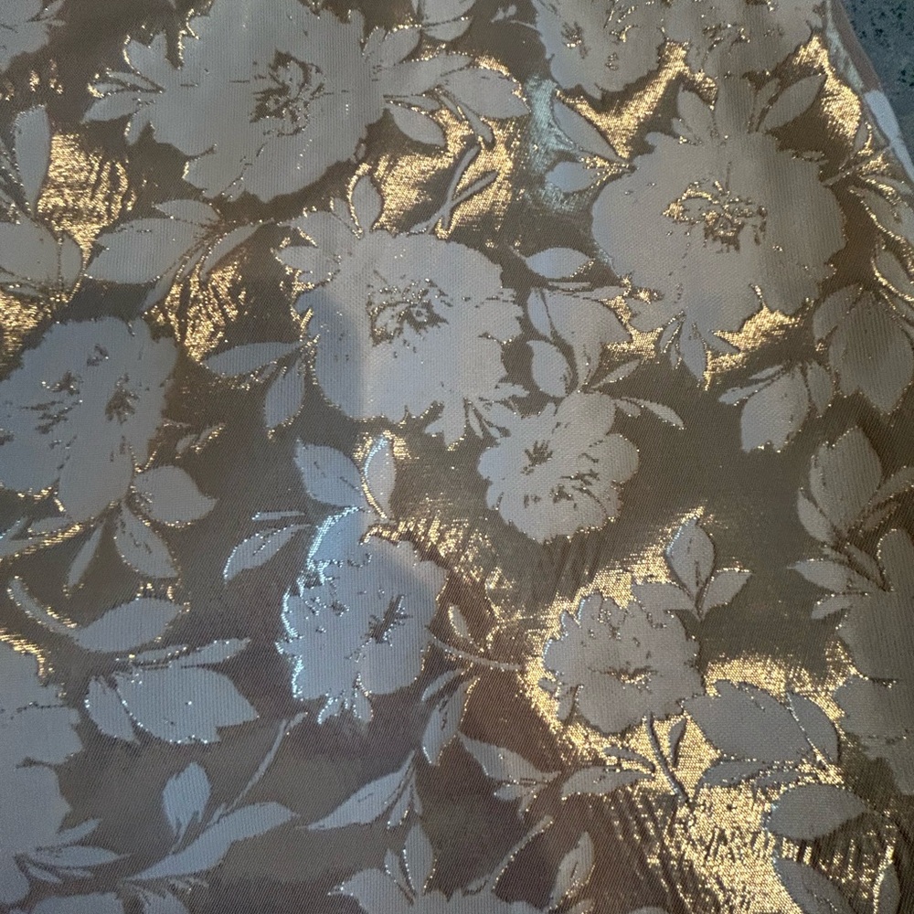 J. Crew White Floral A-Line Skirt - Picture 4 of 5